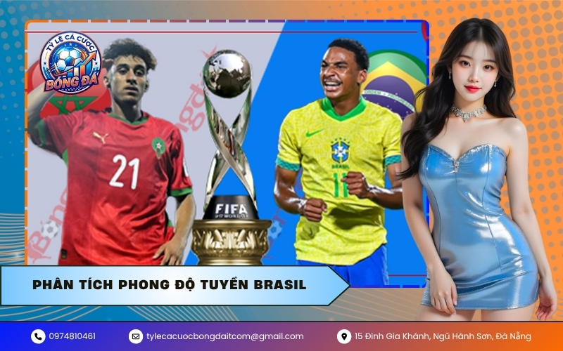 Phân tích phong độ tuyển Brasil