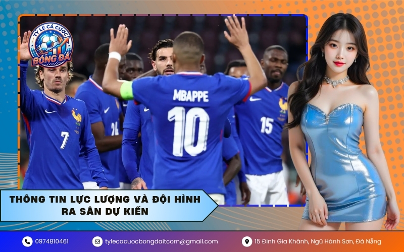 Thông tin lực lượng và đội hình ra sân dự kiến
