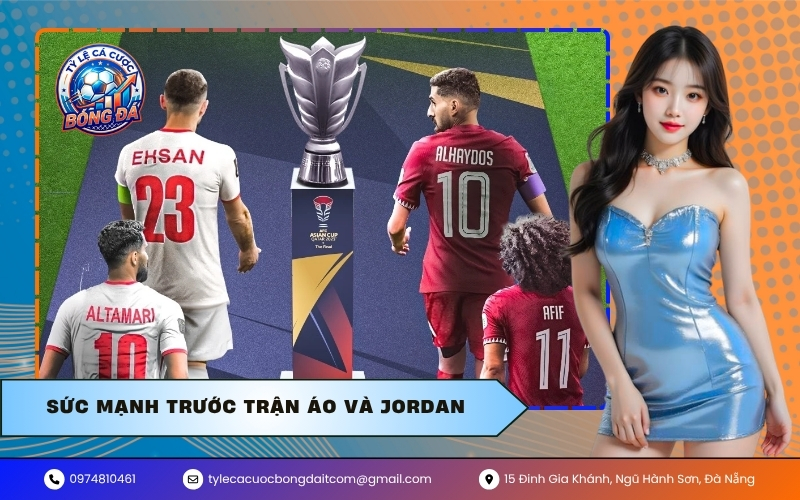sức mạnh trước trận Áo Và Jordan